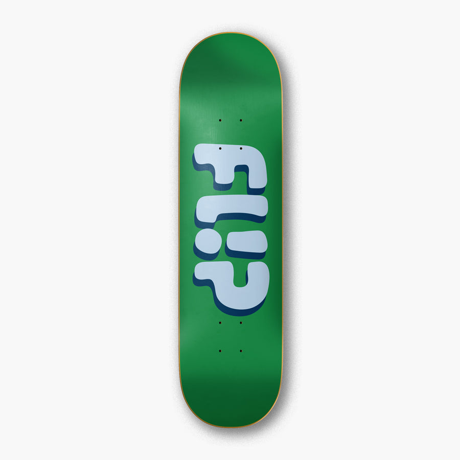 Team Bubble Logo Green “FULL SHAPE” 8.1"