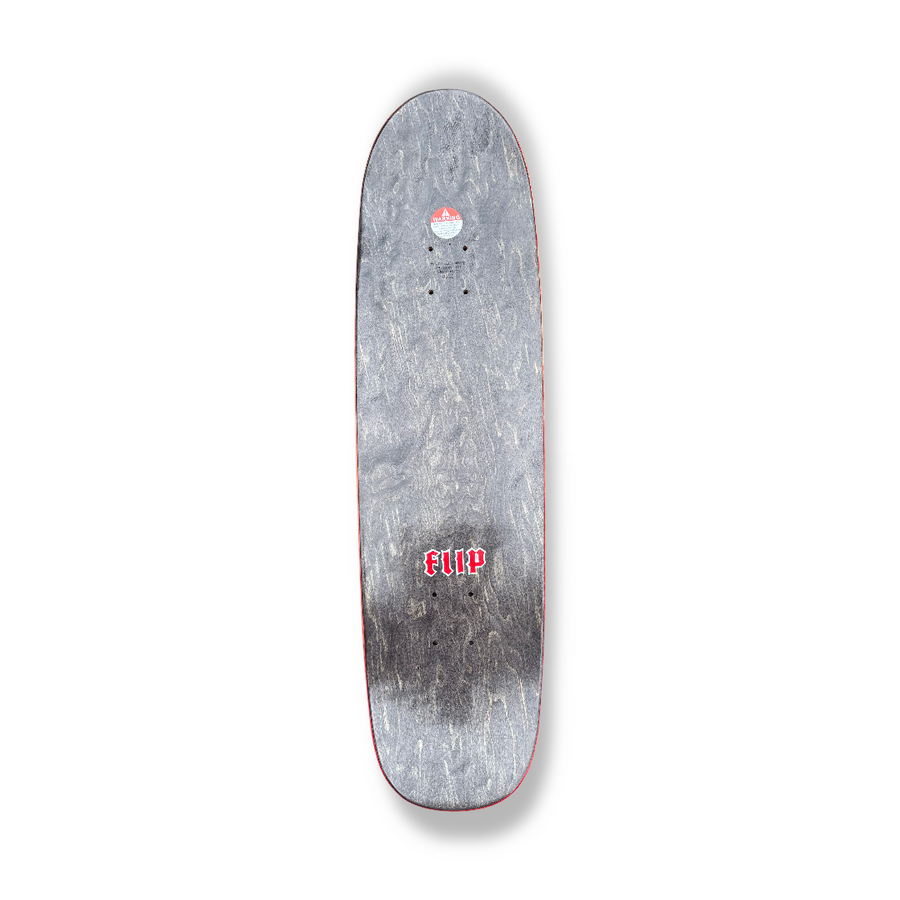 Team CANCELLED Logo black on red 8.75