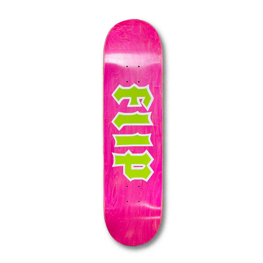 Team CANCELED Color Blast - Green on Pink 8.25"