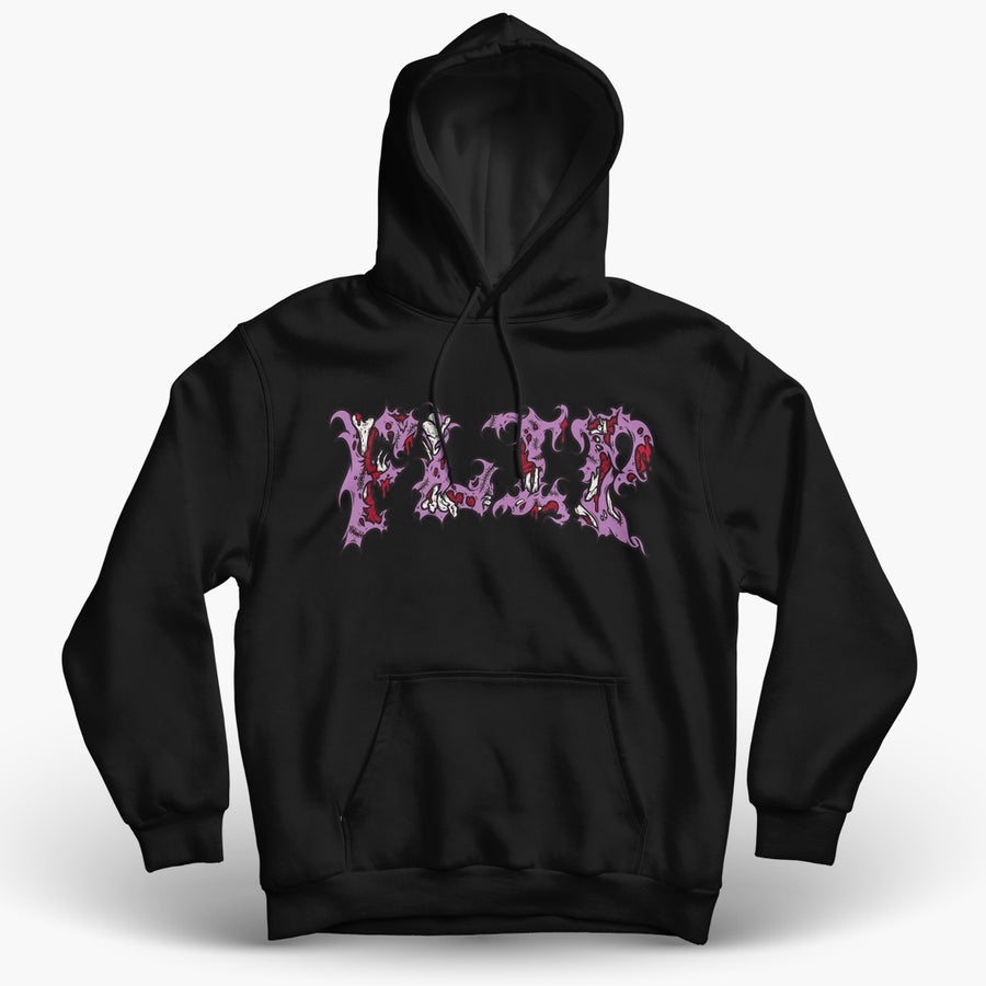 Flesh Hoodie - Purple