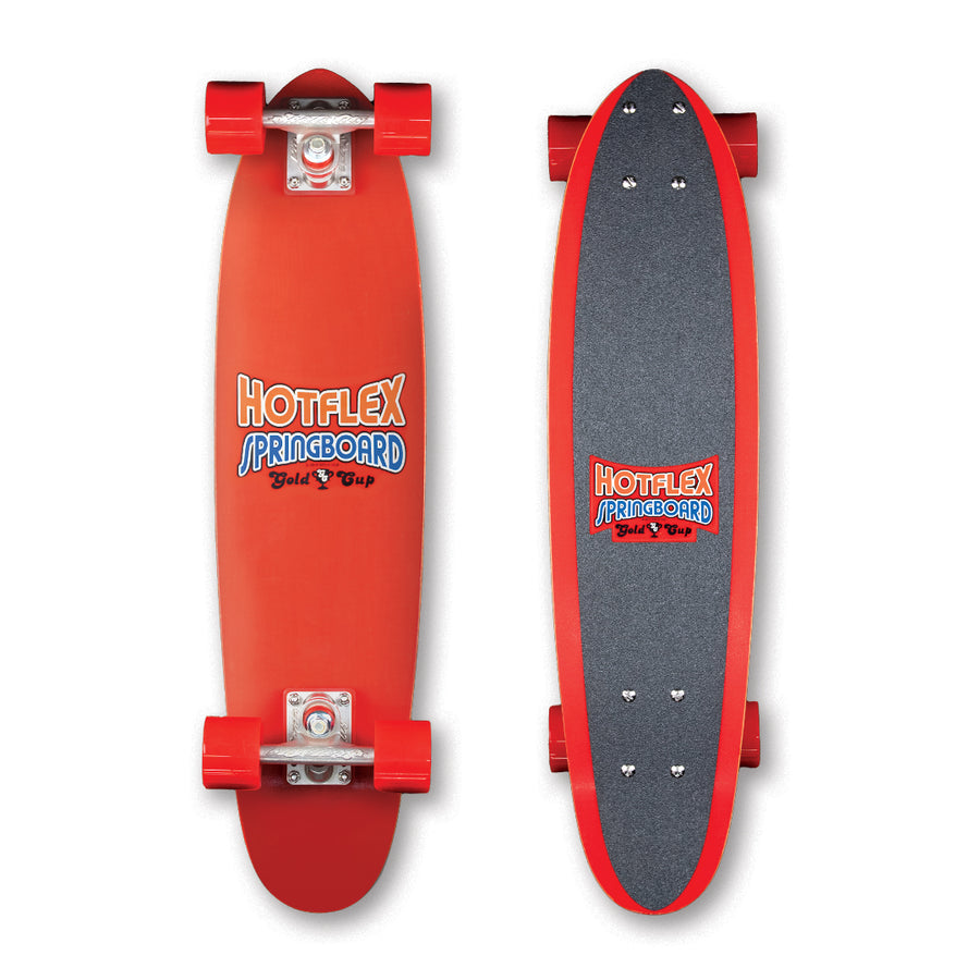 Gold Cup "Hotflex" Red - Skateboard Complete
