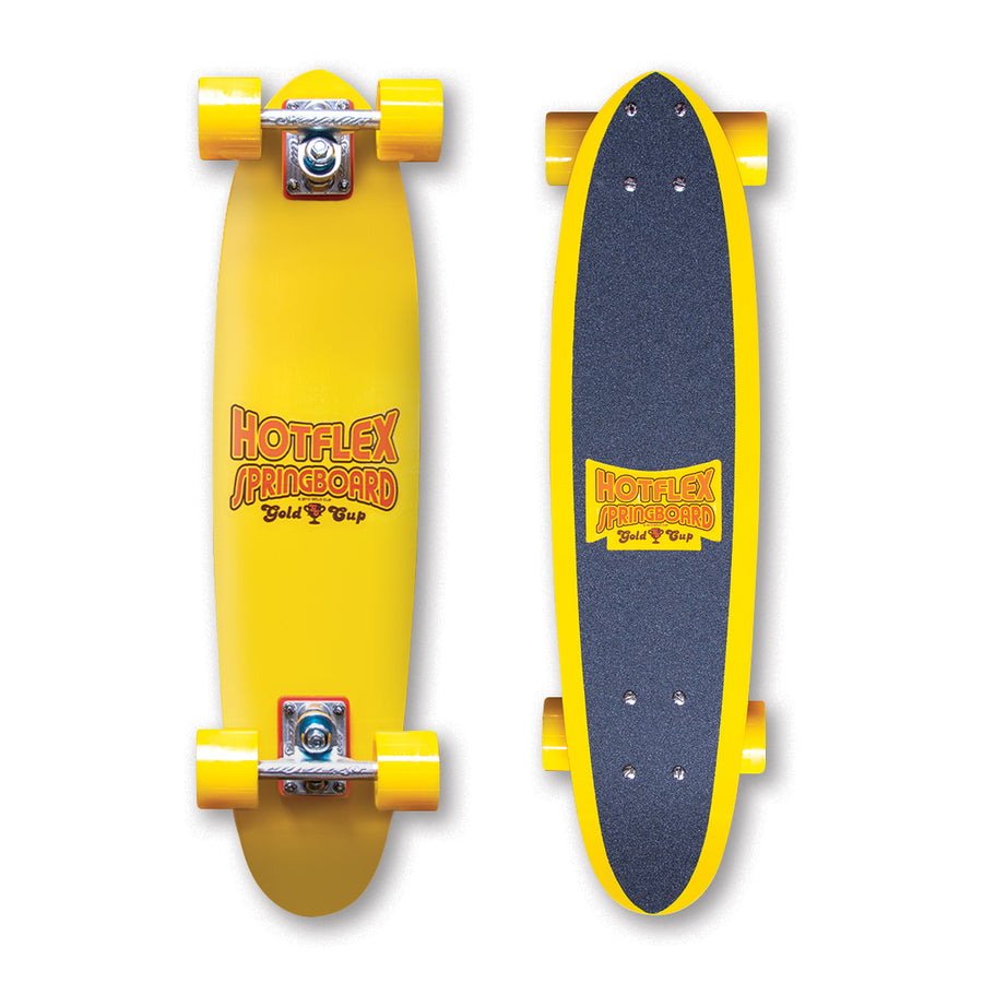 Gold Cup "Hotflex" Yellow - Skateboard Complete