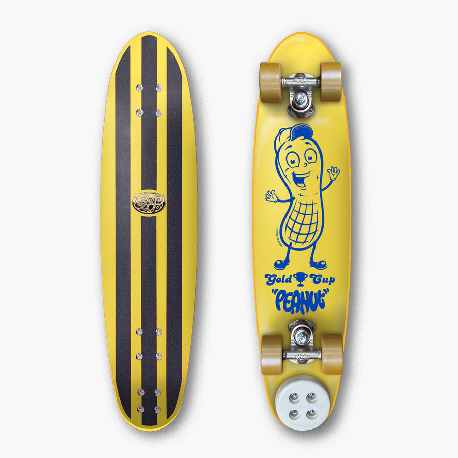 Gold Cup "Peanut" - Yellow - Skateboard Complete
