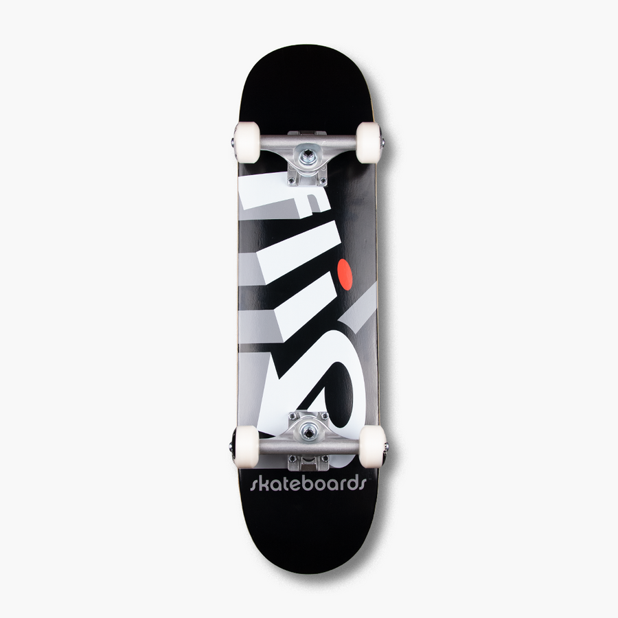 7.25" Kids MINI Strobe - Black - Skateboard Complete